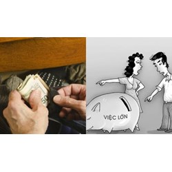 Mức xử phạt hành chính hành vi giấu quỹ đen của người chồng