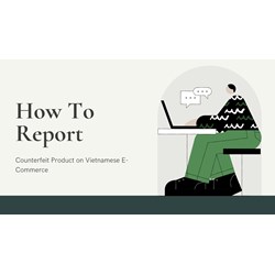 How to Report Counterfeit Products on Vietnamese E-commerce