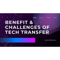 Benefits & Challenges of Tech Transfer (Transferor & Recipient)