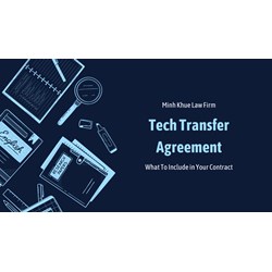 Tech Transfer Agreements: What to Include in Your Contract