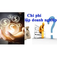 Chi phí thành lập doanh nghiệp sẽ được phân bổ vào đâu?
