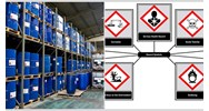 Nhà xưởng chứa hóa chất nguy hiểm lắp đặt hình đồ ở khoảng cách bao nhiêu mét?