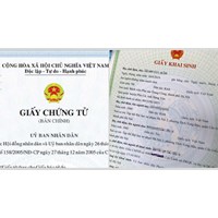 Lệ phí làm giấy khai sinh và khai tử cho trẻ mất sau 2 giờ sinh