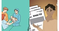 Trẻ mất sau 2 giờ sinh có phải làm thủ tục khai sinh và khai tử không?