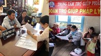 Khi yêu cầu trợ giúp pháp lý phải nộp gì cho tổ chức trợ giúp pháp lý?