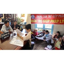 Khi yêu cầu trợ giúp pháp lý phải nộp gì cho tổ chức trợ giúp pháp lý?