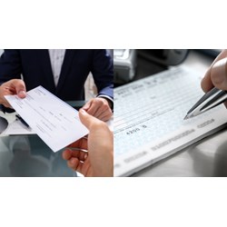 Quy định về kích thước séc và việc bố trí vị trí các nội dung trên séc