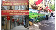 Mẫu khung tiêu chuẩn danh hiệu "Tổ dân phố văn hóa" là khung nào?