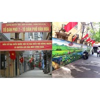 Mẫu khung tiêu chuẩn danh hiệu "Tổ dân phố văn hóa" là khung nào?
