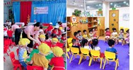 Cán bộ quản lý của trường mẫu giáo tư thục bao gồm có những ai?