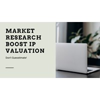 Don't Guesstimate! Market Research Boosts IP Valuation