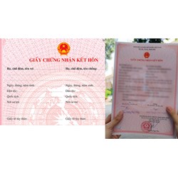 Vợ chồng được cấp mấy bản chính giấy chứng nhận kết hôn khi kết hôn?