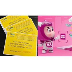 Được sử dụng bảo hiểm xe máy bắt buộc bằng bản điện tử trên momo không?