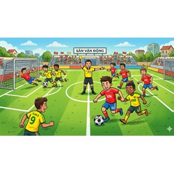 Thuyết minh về quy tắc hoặc luật lệ trò chơi bóng đá hay nhất