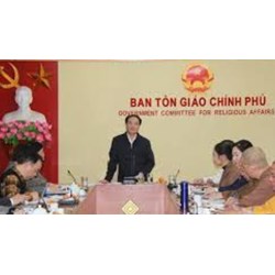 Ban Tôn giáo Chính phủ được phân cấp thực hiện tiếp nhận thông báo gì?