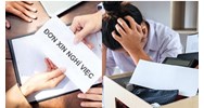 Làm đơn xin rút lại đơn xin nghỉ việc đã nộp trước đó được không?