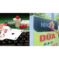 Bảng hiệu quảng cáo có logo web cờ bạc và tổ chức đánh bạc có bị truy cứu?
