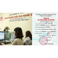 Thủ tục cấp chứng chỉ nghiệp vụ chuyên môn về đấu thầu mới nhất