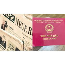 Nhóm người được xét cấp thẻ nhà báo bao gồm những nhóm người nào?