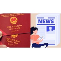 Điều kiện, tiêu chuẩn để có thể được xét cấp thẻ nhà báo bao gồm?