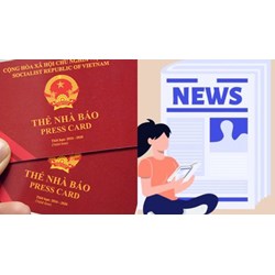 Điều kiện, tiêu chuẩn để có thể được xét cấp thẻ nhà báo bao gồm?