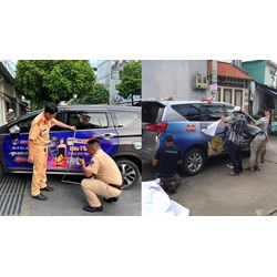 Cá nhân có được dán quảng cáo mỹ phẩm trên ô tô hay không?