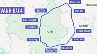 Đường Vành đai 4 qua địa bàn mấy quận, huyện thuộc thành phố Hà Nội?