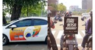 Quảng cáo những sản phẩm nào không được dán trên xe máy, ô tô?