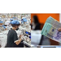 Lương công nhân tăng bao nhiêu khi tăng lương tối thiểu vùng lên 6%?