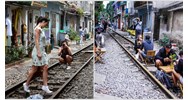 Có được phép đi vào đường ray xe lửa để chụp ảnh hay không?