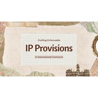 Crafting Enforceable IP Provisions in International Contracts
