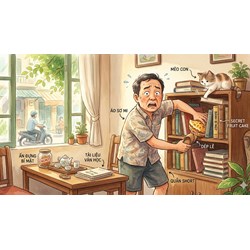 Phân tích một chi tiết hài hước trong đoạn trích Giấu của hay nhất