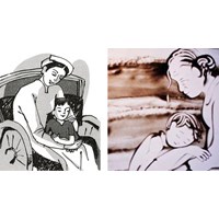 Dàn ý Phân tích nhân vật bé Hồng trong đoạn trích Trong lòng mẹ