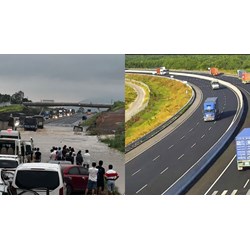 Yêu cầu khi thiết kế mặt đường và hệ thống thoát nước đường ô tô cao tốc?
