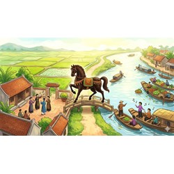 Phân tích Lí ngựa ô ở hai vùng đất chọn lọc hay nhất
