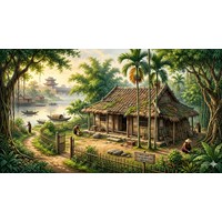 Tóm tắt Ngôi nhà tranh của cụ Phan Bội Châu ở bến Ngự hay nhất
