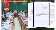 Nội dung chính báo cáo công tác bảo vệ môi trường của UBND huyện