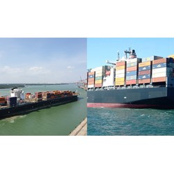 Xếp, dỡ hàng hóa nguy hiểm trên phương tiện, lưu kho bãi đường thủy nội địa