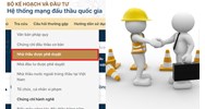 Tra cứu thông tin về tình trạng pháp lý của nhà thầu ở đâu?