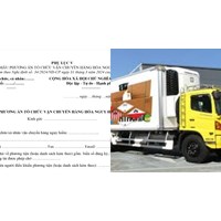 Mẫu Phương án tổ chức vận chuyển hàng hóa nguy hiểm mới nhất 2024