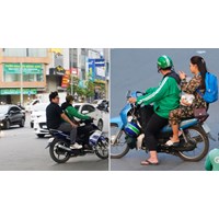 Tài xế có bị phạt khi khách không đội mũ bảo hiểm hay không?