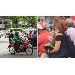 Mức phạt tiền tài xế xe ôm chở khách không đội mũ bảo hiểm