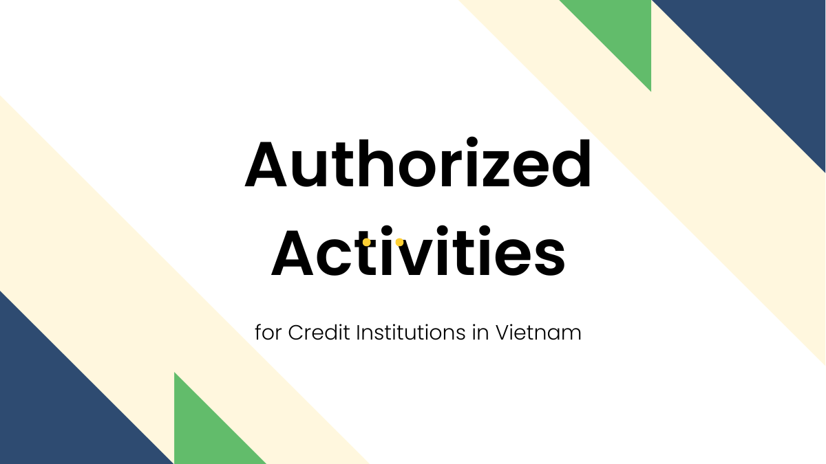 Authorized Activities for Credit Institutions in Vietnam