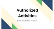 Authorized Activities for Credit Institutions in Vietnam