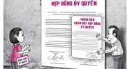 Thông báo về việc chấm dứt giấy ủy quyền thực hiện như thế nào?