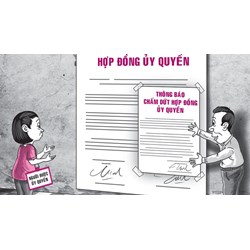 Thông báo về việc chấm dứt giấy ủy quyền thực hiện như thế nào?