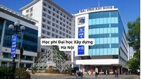 Học phí Đại học Xây dựng Hà Nội năm 2026 - 2027 là bao nhiêu tiền?