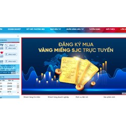Cách mua vàng online ngân hàng Vietcombank, VietinBank, Agribank và BIDV