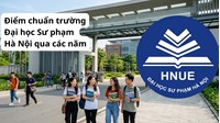 Điểm chuẩn trường Đại học Sư phạm Hà Nội qua các năm