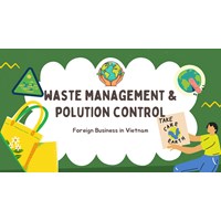 Waste Management &Pollution Control: Foreign Business in Vietnam